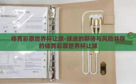 体育彩票世界杯让球-球迷的期待与风险并存的体育彩票世界杯让球