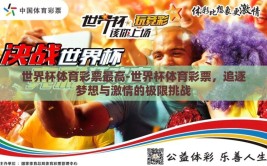 世界杯体育彩票最高-世界杯体育彩票，追逐梦想与激情的极限挑战