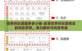 世界杯彩票能挣多少钱-探寻世界杯彩票背后的财富梦想，潜力解析与风险考量