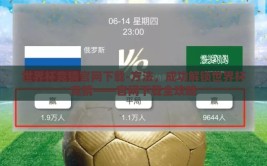 世界杯竞猜官网下载-方法，成功解锁世界杯竞猜——官网下载全攻略