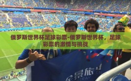 俄罗斯世界杯足球彩票-俄罗斯世界杯，足球彩票的激情与挑战