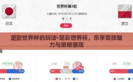足彩世界杯的玩法-足彩世界杯，乐享竞技魅力与策略展现