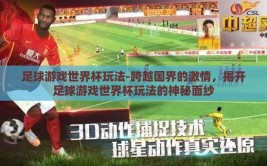 足球游戏世界杯玩法-跨越国界的激情，揭开足球游戏世界杯玩法的神秘面纱