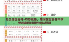 怎么赌世界杯-巧妙策略，如何在世界杯中享受观赛同时理性参与预测