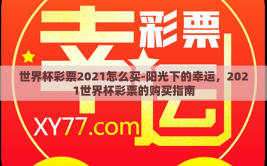 世界杯彩票2021怎么买-阳光下的幸运，2021世界杯彩票的购买指南