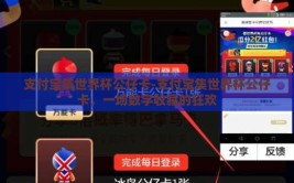 支付宝集世界杯公仔卡-支付宝集世界杯公仔卡，一场数字收藏的狂欢