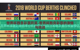 世界杯胜负彩票开奖-世界杯胜负彩票的激情与挑战