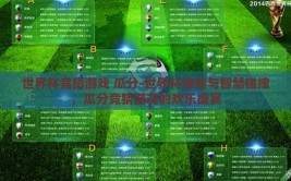 世界杯竞猜游戏 瓜分-世界杯激情与智慧碰撞，瓜分竞猜游戏的欢乐盛宴