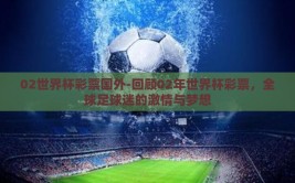 02世界杯彩票国外-回顾02年世界杯彩票，全球足球迷的激情与梦想