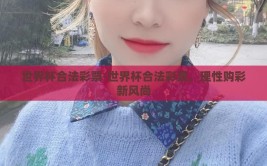 世界杯合法彩票-世界杯合法彩票，理性购彩新风尚