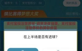 支付宝投注世界杯-迎来决战绿茵，支付宝投注世界杯的异彩纷呈