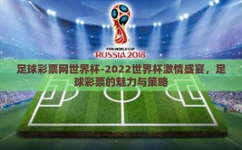 足球彩票网世界杯-2022世界杯激情盛宴，足球彩票的魅力与策略
