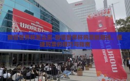 微信世界杯怎么买-微信世界杯购票新路径，便捷购票的技巧与指南
