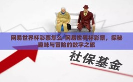 网易世界杯彩票怎么-网易世界杯彩票，探秘趣味与冒险的数字之旅