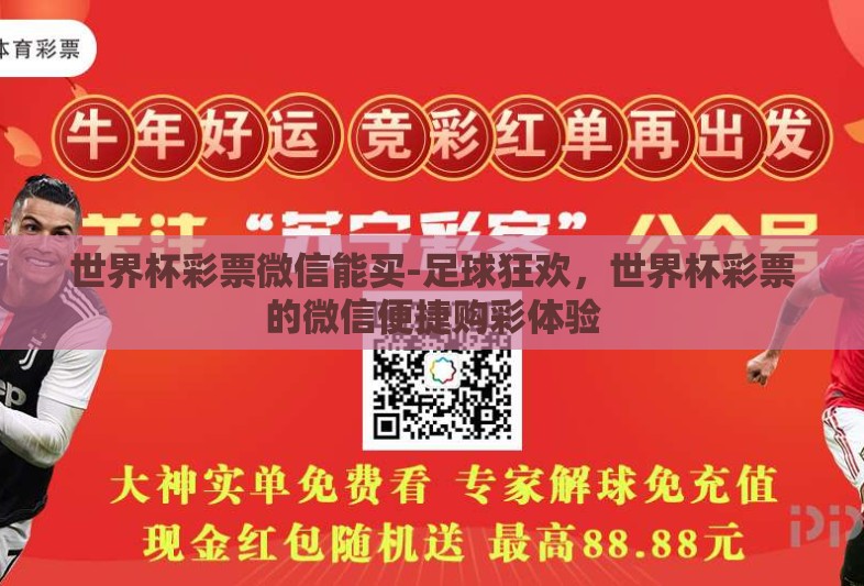 世界杯彩票微信能买-足球狂欢，世界杯彩票的微信便捷购彩体验
