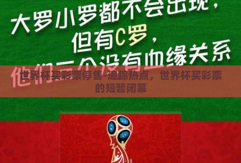 世界杯买彩票停售-追踪热点，世界杯买彩票的短暂闭幕