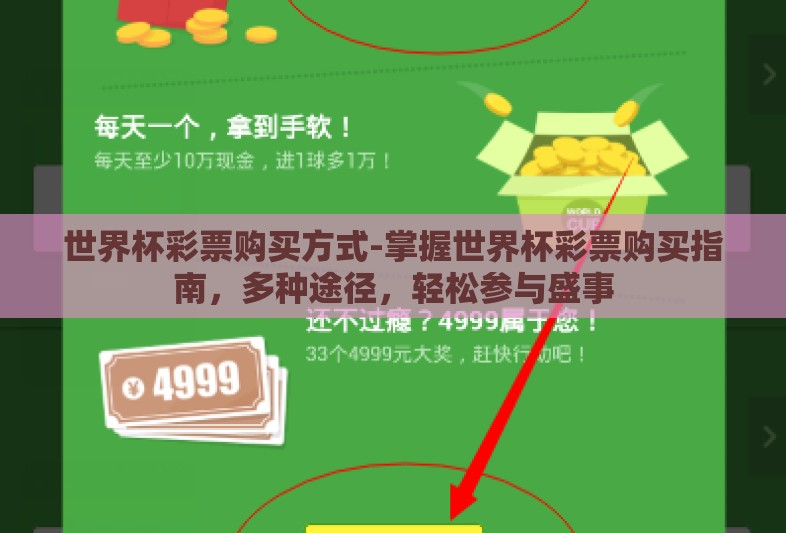 世界杯彩票购买方式-掌握世界杯彩票购买指南，多种途径，轻松参与盛事