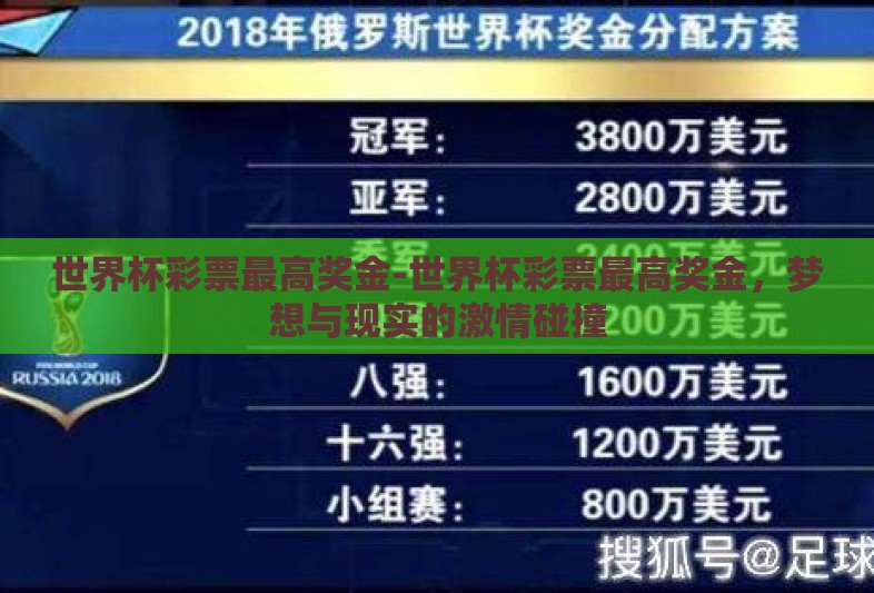 世界杯彩票最高奖金-世界杯彩票最高奖金,梦想与现实的激情碰撞 世界杯彩票最高奖金-世界杯彩票最高奖金,梦想与现实的激情碰撞