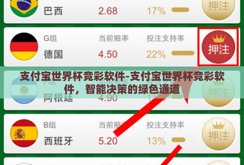 支付宝世界杯竞彩软件-支付宝世界杯竞彩软件，智能决策的绿色通道