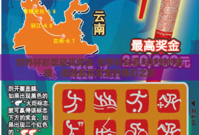 世界杯彩票最高奖金-世界杯彩票与梦想的碰撞,追逐最高奖金的奇幻之旅 世界杯彩票最高奖金-世界杯彩票与梦想的碰撞,追逐最高奖金的奇幻之旅
