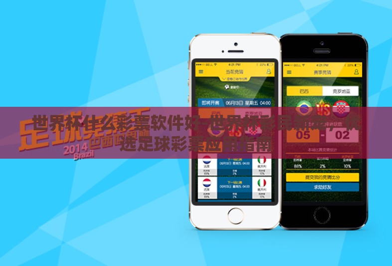 世界杯什么彩票软件好-世界杯彩民新宠，优选足球彩票应用指南