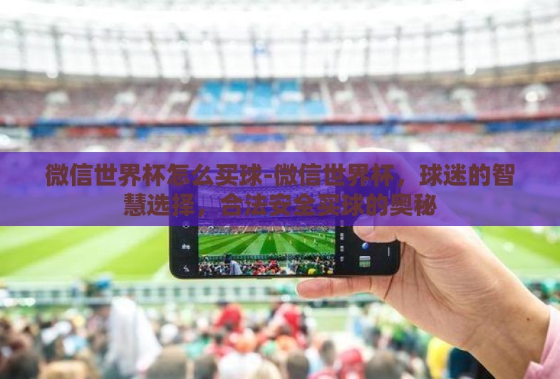 微信世界杯怎么买球-微信世界杯，球迷的智慧选择，合法安全买球的奥秘