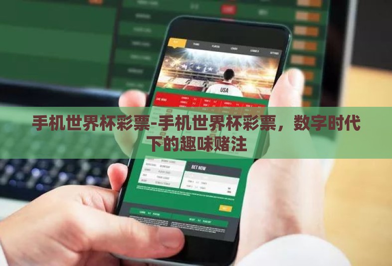 手机世界杯彩票-手机世界杯彩票，数字时代下的趣味赌注